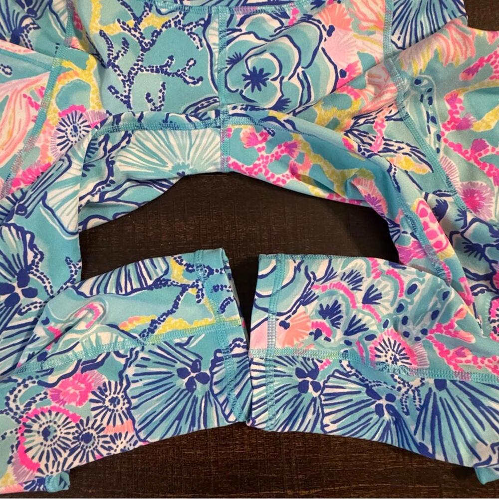 Lilly Pulitzer Luxletic Weekender Leggings UPF 50+ Small - Picture 6 of 15